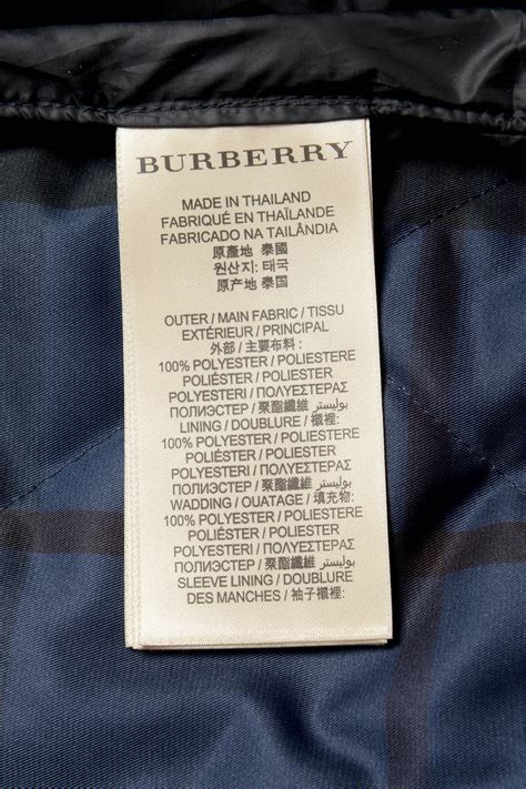 burberry brit made in thailand|where is Burberry from.